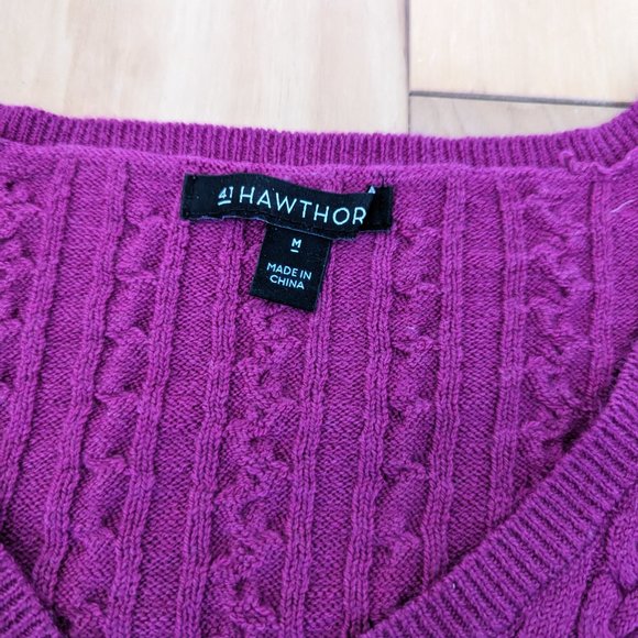 Ribbed V-Neck Sweater - Picture 3 of 3